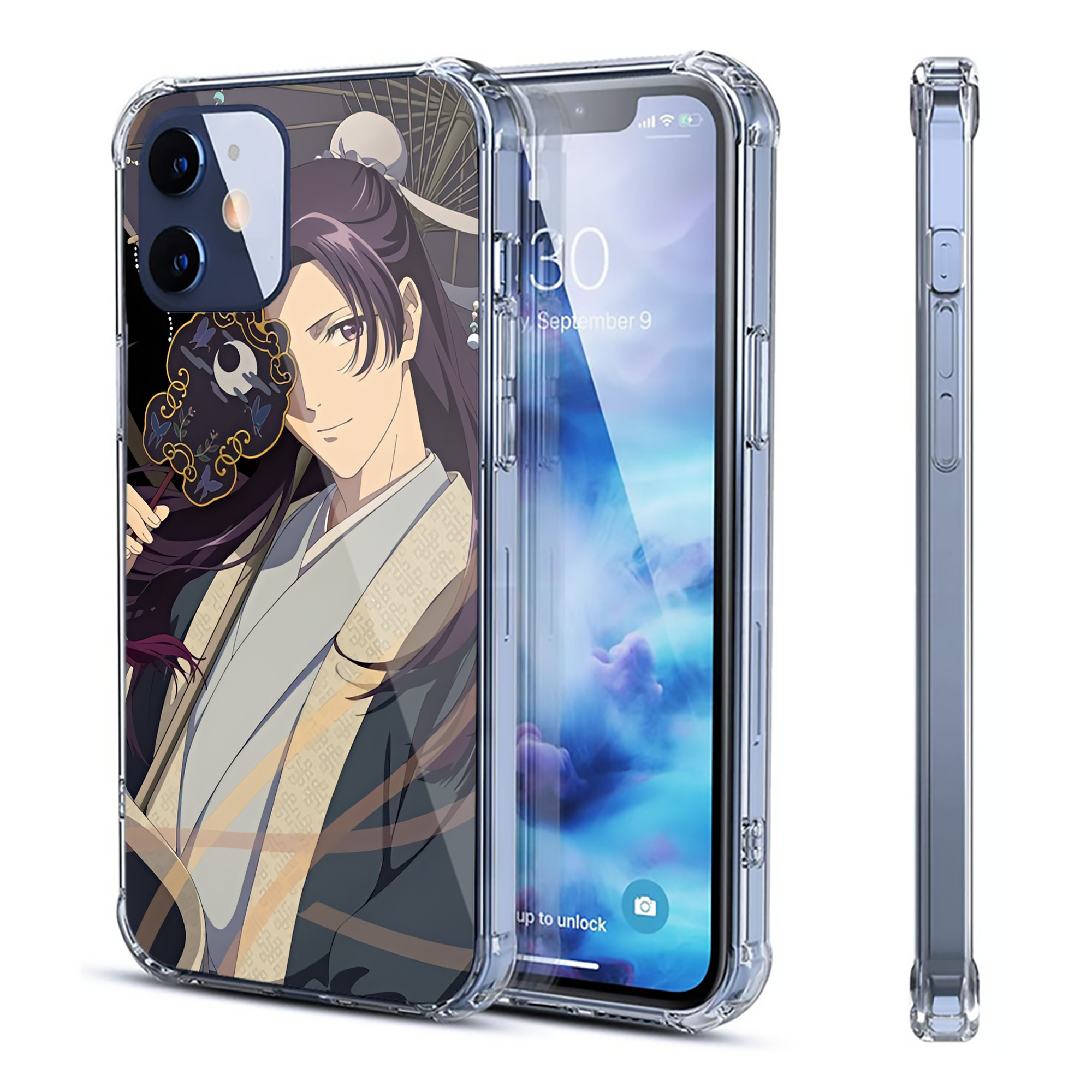 （画像用） 薬屋のひとりごと The Apothecary Diaries 【iPhone 12シリーズ対応】透明スマホケース（クリアソフトケース）